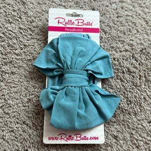 NWT Ruffle Butts headband